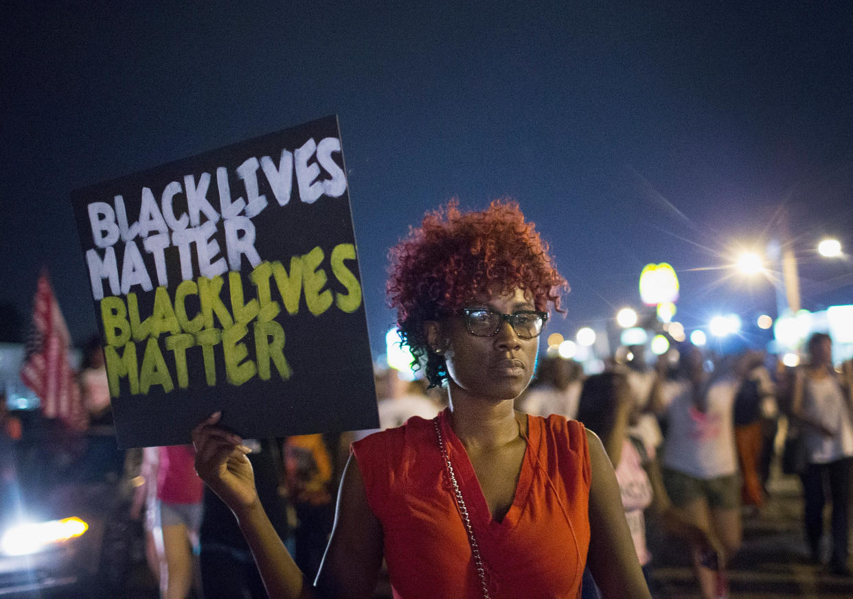 An&nbsp;FBI document said it was concerned about protests that followed the 2014 killing of Michael Brown in Ferguson, Missouri. (Photo: Scott Olson via Getty Images)