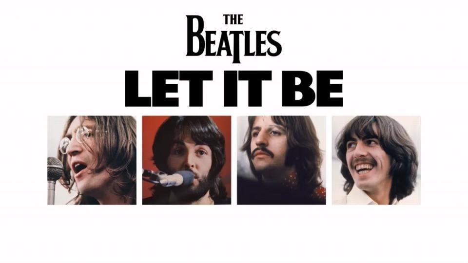 The Beatles in "Let It Be" image