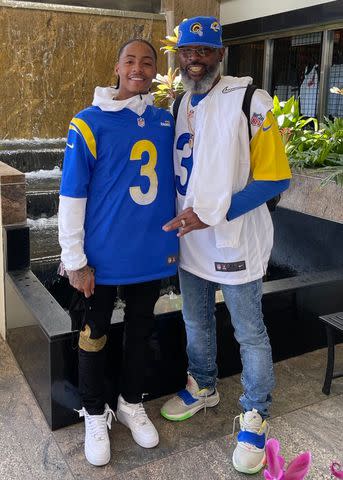 <p>Odell Beckham Sr./Instagram</p> Odell Beckham Sr. with his son Kordell in May 2022