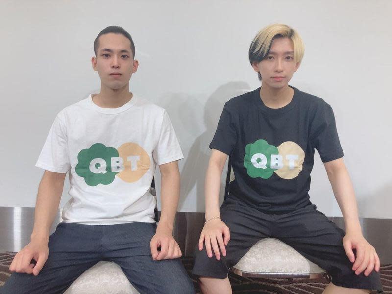 YouTuber hikaru ヒカル（右）和田口翔（左）。（翻攝  推特@kinnpatuhikaru）