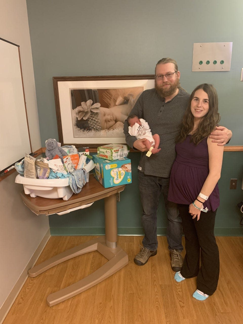 Alessandra Odette Mohlis entered the world on Jan. 1 at 12:03 a.m. at the Boone County Hospital, weighing 7 pounds and 0.3 ounces, with a length of 19 and ¾ inches. Parents are Auston and Megan Mohlis of Jewell. Alessandra is a rainbow baby, following the loss of her brother Kallum due to stillbirth in 2020.