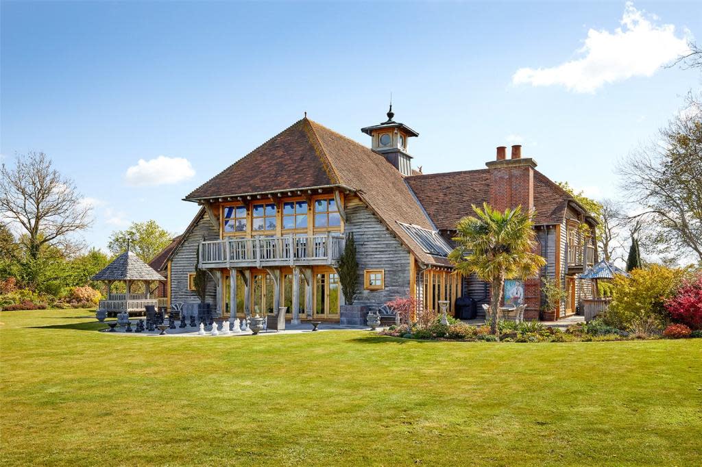 The Treasure Island-inspired mansion is up for sale for £4million (RightMove)