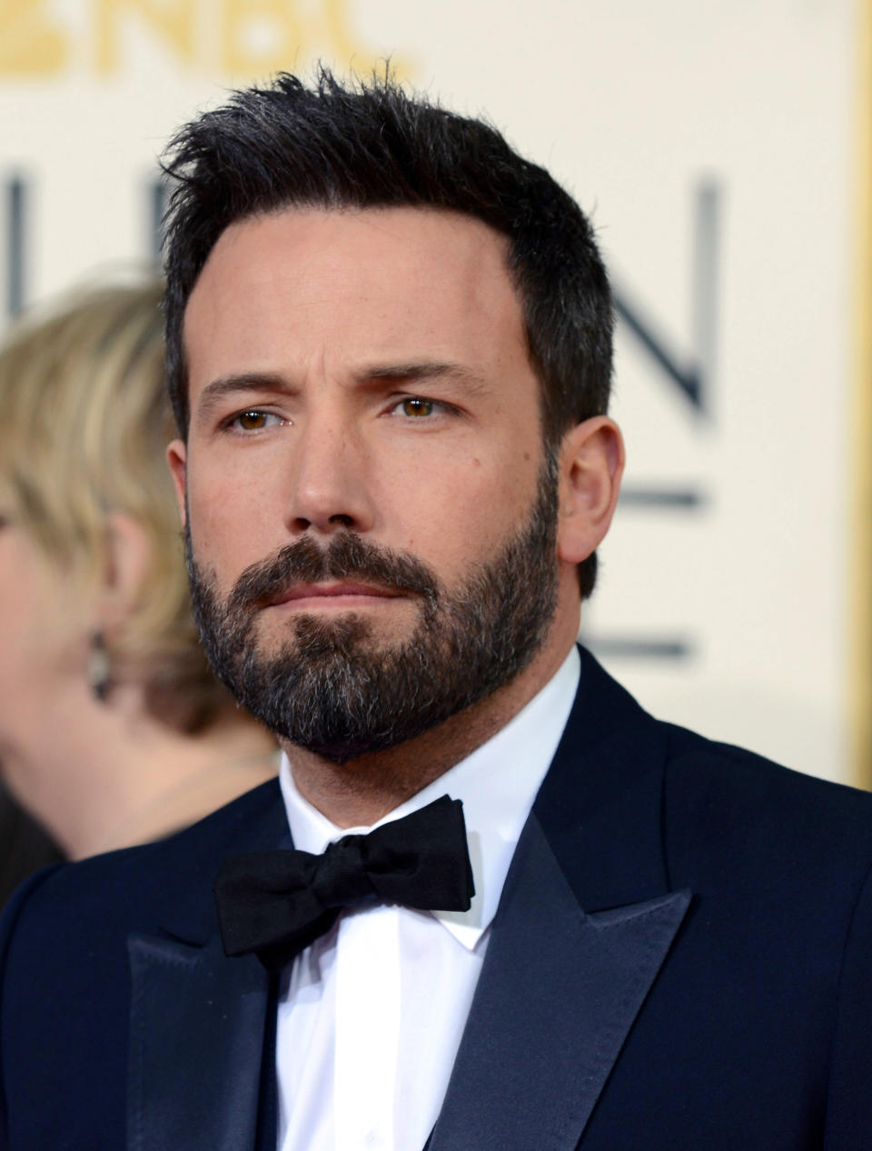 Actor and filmmaker Ben Affleck arrives at the 70th Annual Golden Globe Awards at the Beverly Hilton Hotel on Sunday Jan. 13, 2013, in Beverly Hills, Calif. (Photo by Jordan Strauss/Invision/AP)