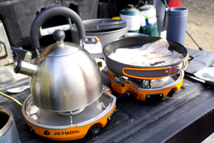 Jetboil Genesis Basecamp Stove - For carcamping