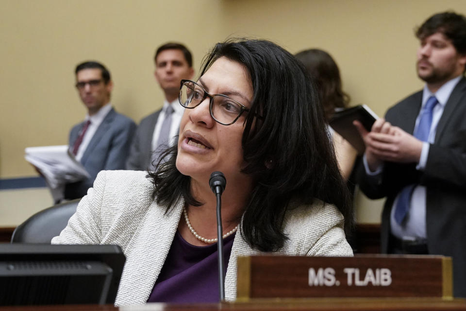 Rep. Rashida Tlaib (D-Mich.), one of the first two Muslim women in Congress, hails from Wayne County, Michigan, which is home to a potentially pivotal bloc of Muslim voters. (Photo: ASSOCIATED PRESS/J. Scott Applewhite)