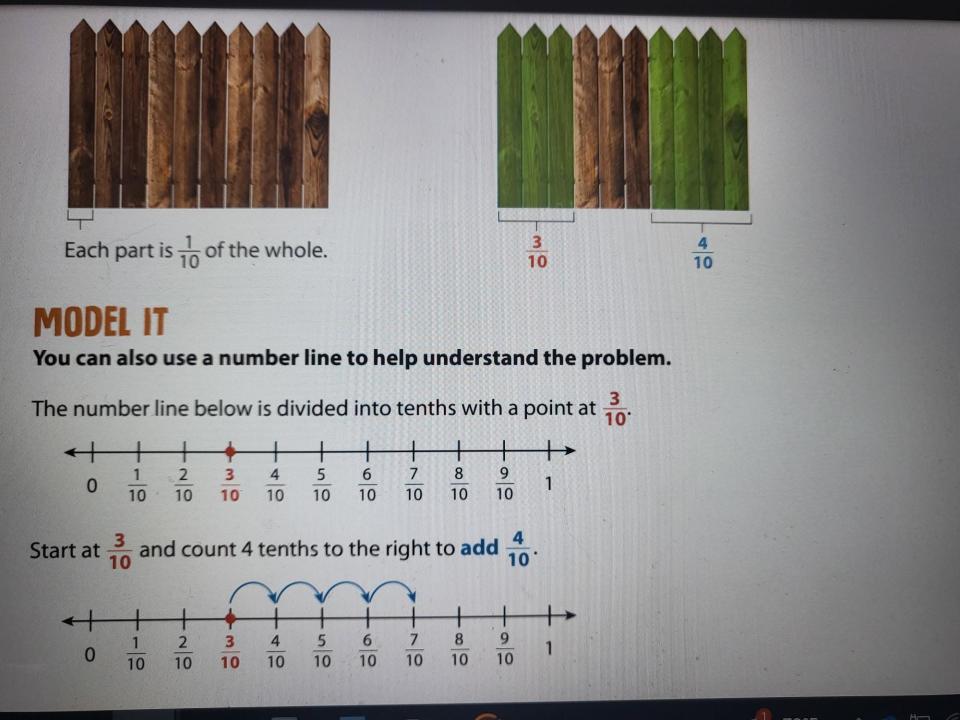 A sample lesson from the i-Ready math curriculum. Terrebonne Parish is moving away from the Eureka Math curriculum and to the i-Ready program in August of 2024, citing parents' difficulty to understand the Eureka, and stagnant student growth.