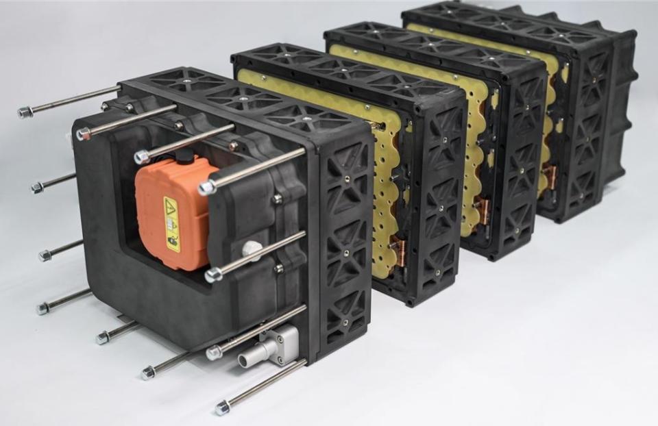 行競科技最新的IMMERSIO無模組（CTP）電池系統。圖／行競科技提供