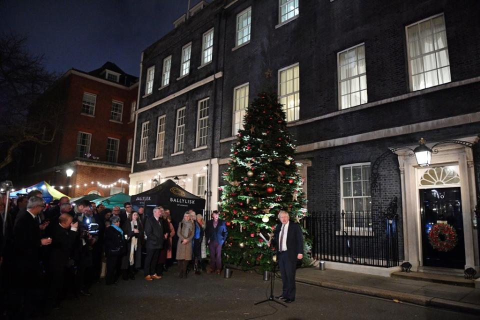 Downing Street insists Covid rules were followed by staff leading up to last Christmas (PA Wire)