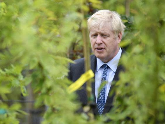 Boris Johnson on the campaign trail (Getty)