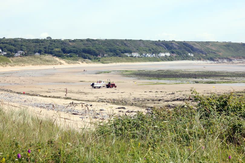 Port Eynon Bay is an award-winning Blue Flag beach, with a notorious history of smuggling!