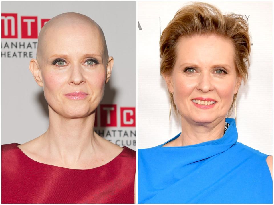 cynthia nixon shaved head