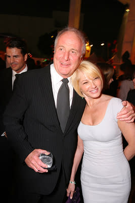 Jerry Weintraub and Ellen Barkin at the Los Angeles premiere of Warner Bros. Pictures' Ocean's Thirteen