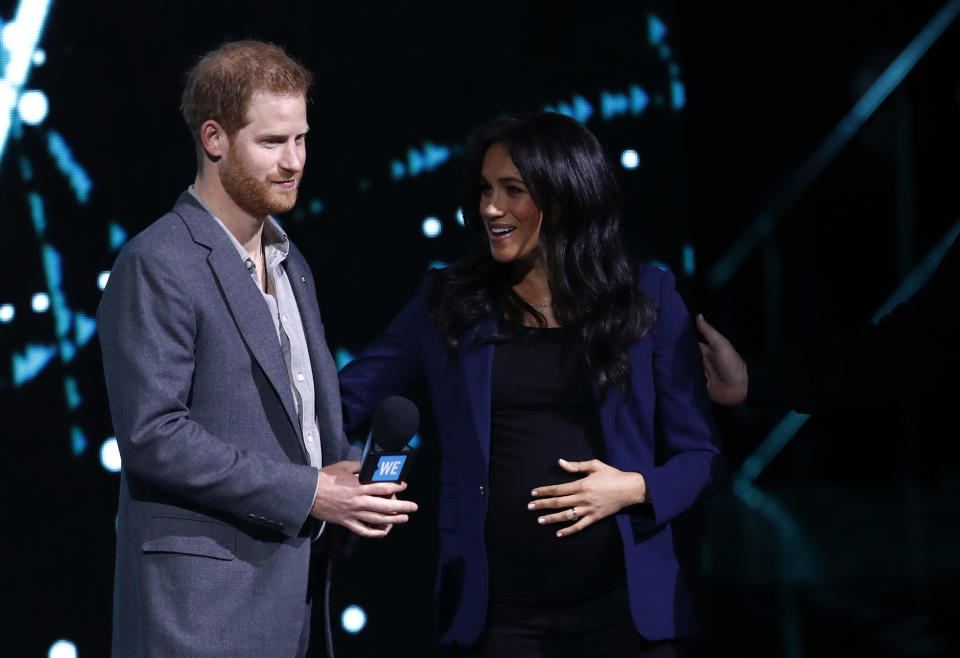 Meghan and Harry at WE Day [Photo: Getty]