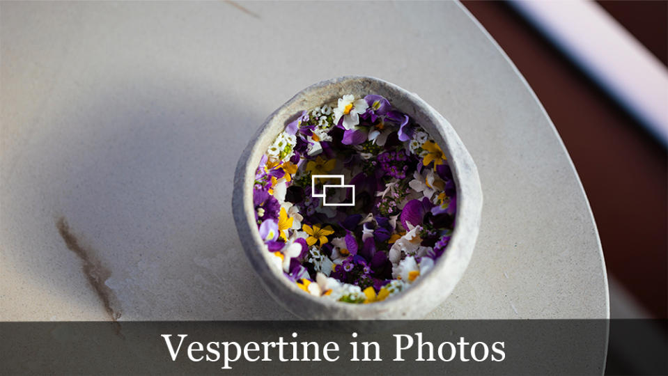 Vespertine's spring dish