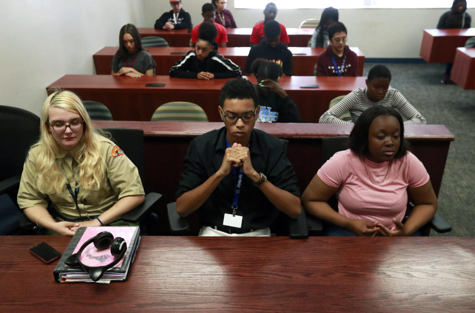 Students at Fort Lauderdale High School 