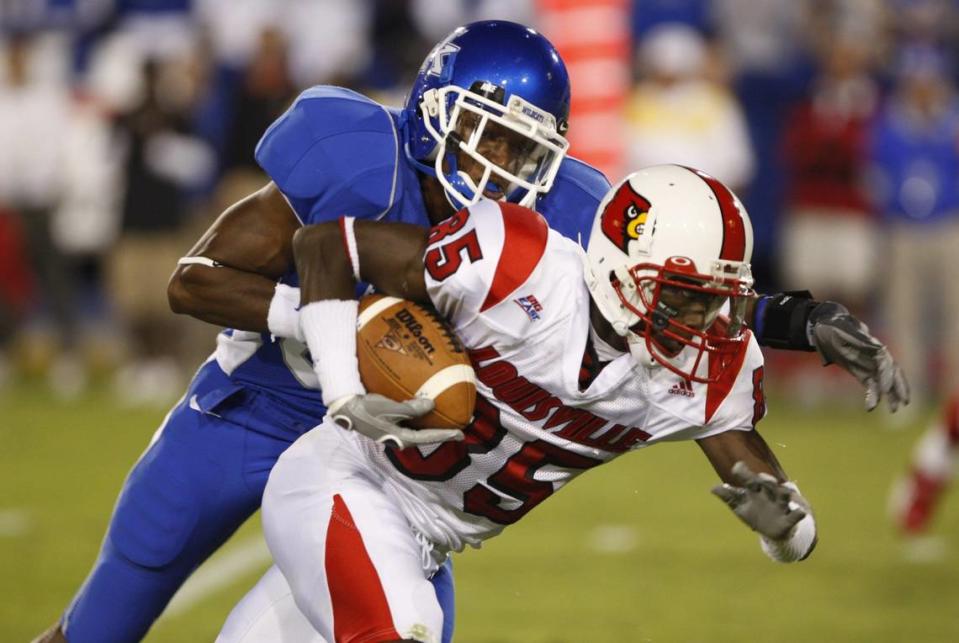 Harry Douglas was a two-time All-Big East selection at Louisville before going on to a 10-year NFL career.