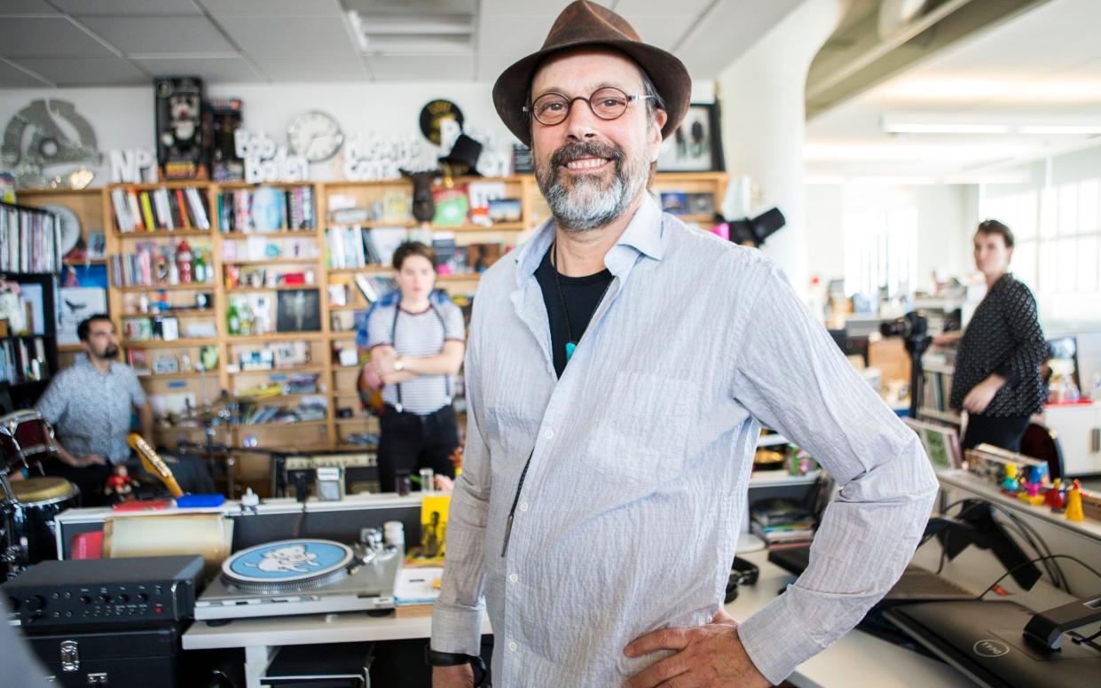 Tiny Desk pioneer Bob Boilen in the NPR offices