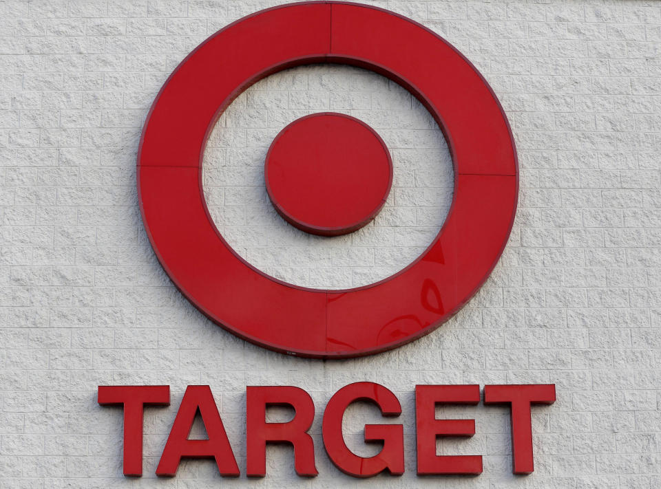 FILE - This Dec. 19, 2013, file photo shows a Target retail chain logo on the exterior of a Target store in Watertown, Mass. A massive data breach at Target Corp. that exposed tens of millions of credit card numbers has focused attention on a patchwork of state consumer notification laws and renewed a push for a single national standard. (AP Photo/Steven Senne, File)