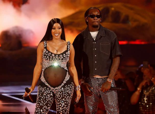 PHOTO: Cardi B and Offset of Migos perform onstage at the BET Awards 2021, on June 27, 2021 in Los Angeles. (Johnny Nunez/Getty Images for BET, FILE)