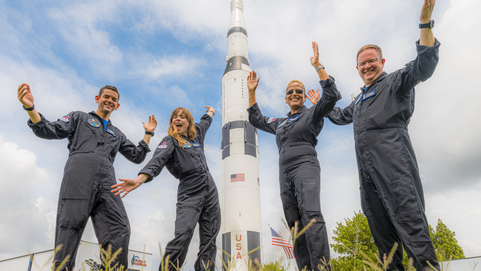 Childhood cancer survivor Hayley Arceneaux became the youngest American in space on the all-civilian SpaceX mission.