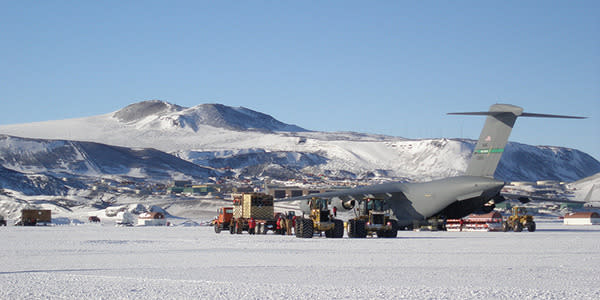 Scariest airport runways – would you want to land here? - Sea Ice Runway, Antarctica