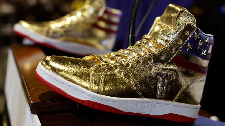 Trump sneakers - Chip Somodevilla/Getty Images