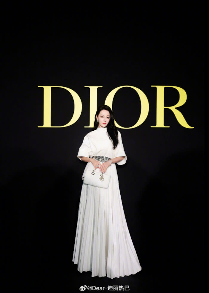 Dilraba is the Dior brand ambassador in China