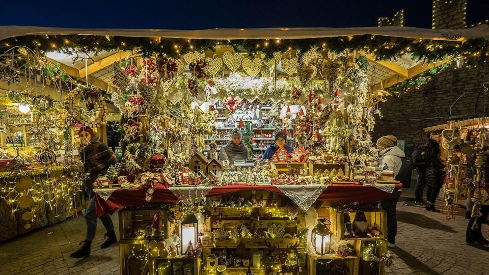 trento christmas market, italy veranda