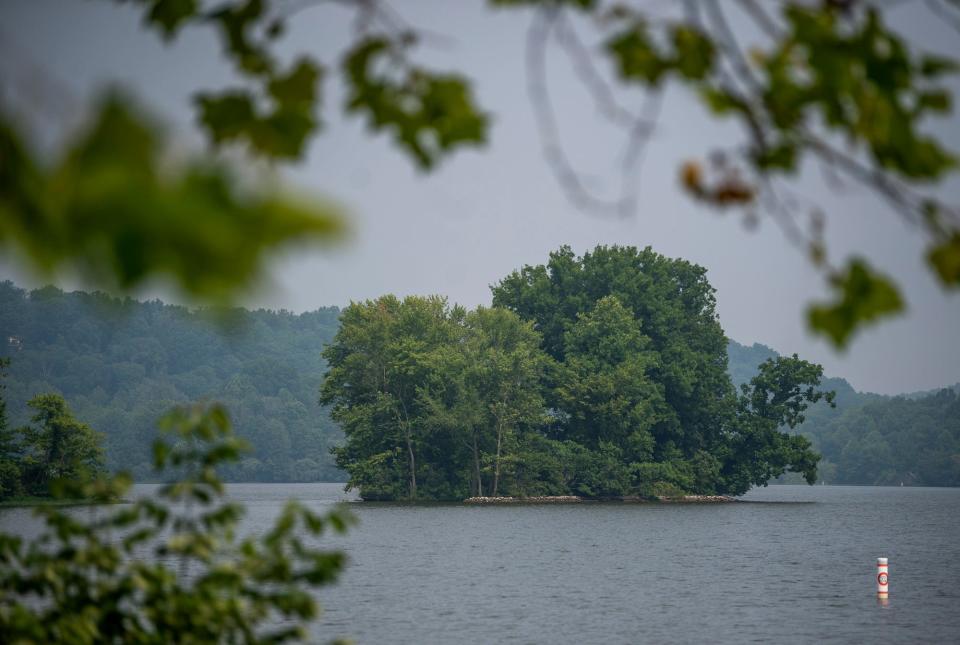 Cemetery Island wasn't always an island, and Lake Lemon wasn't always a lake.