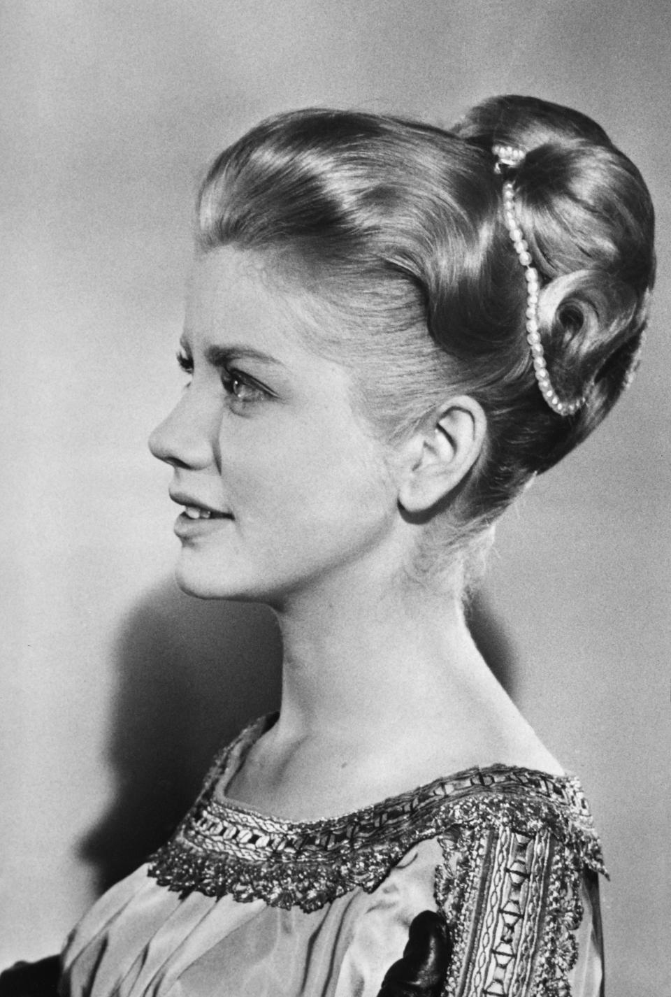 Undated picture of US actress Dolores Hart. AFP / UPI PHOTO (Photo credit should read -/AFP/Getty Images)