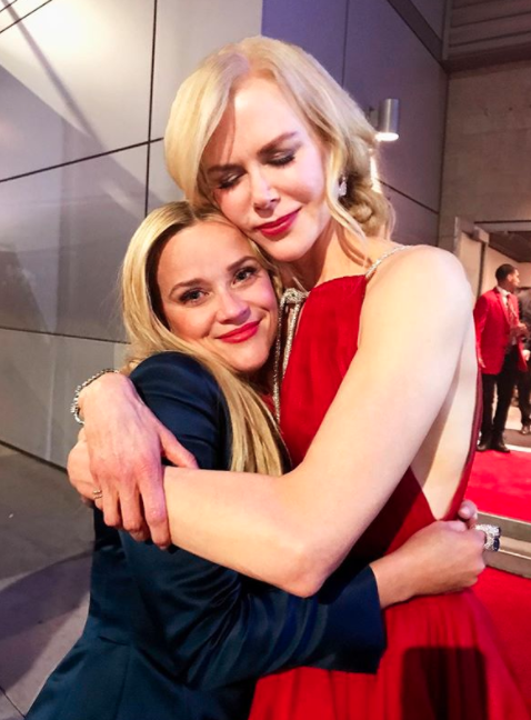 The BFFs formed a close bond while starring on Big Little Lies together. Source: Instagram