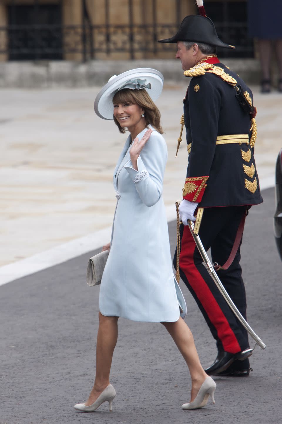 The Mother of the Bride at Kate's Wedding