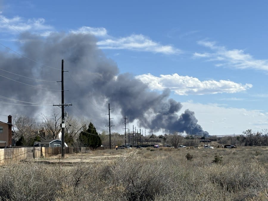 Fire at Evraz Steel Mill