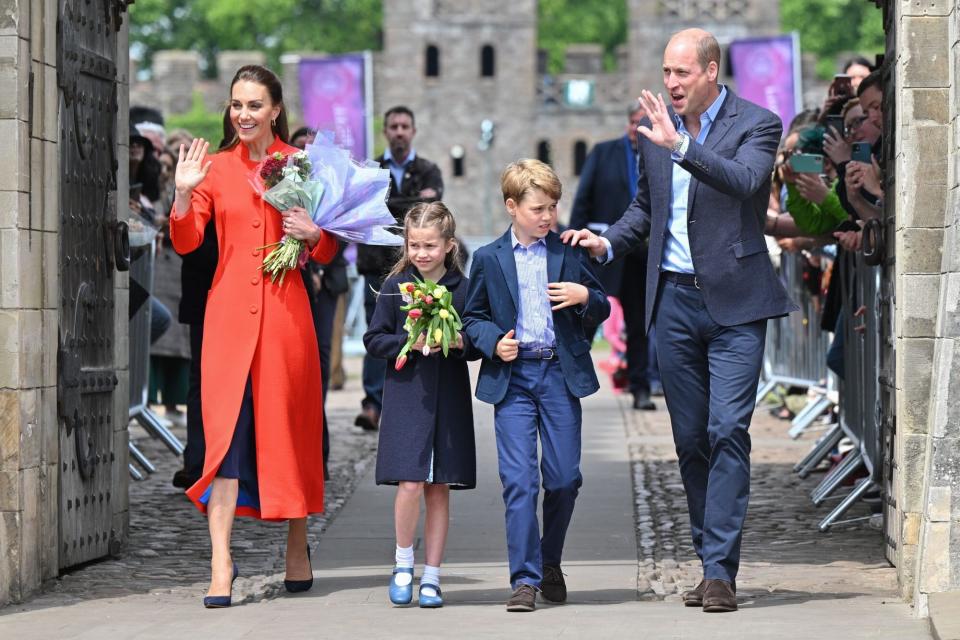 Kate Middleton Orange Coat Platinum Jubilee