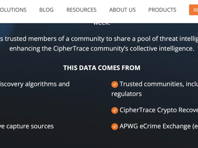 Ciphertrace Crypto