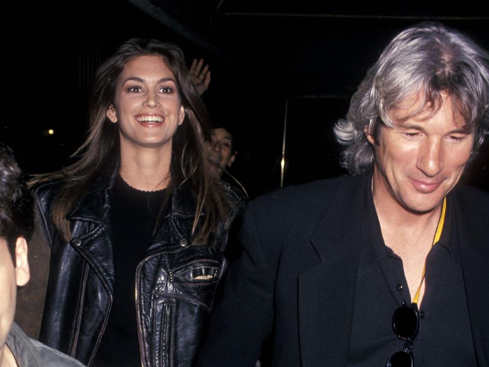 Cindy Crawford and Richard Gere