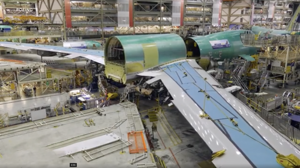 The final 747 in assembly 