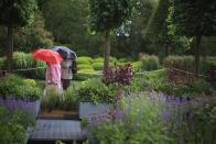 <p>In 1932 the rain at the show was so severe that a summer house display fell to pieces. One year when it was very wet, an exhibitor named it 'The Chelsea Shower Flow'.</p>