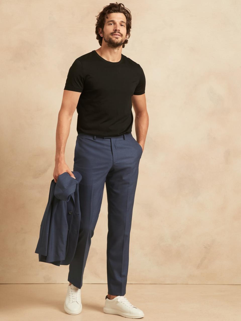 Banana Republic Sharkskin Trouser