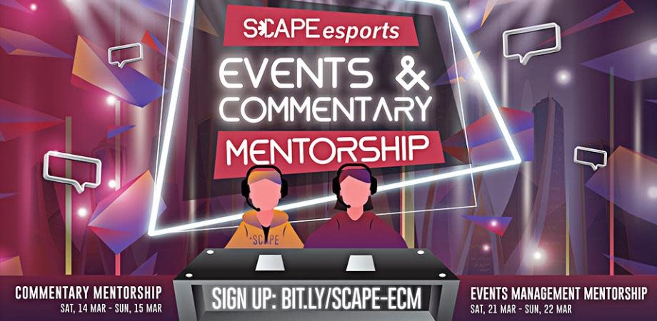 Esports Events and Commentary Mentorship (Singapore)