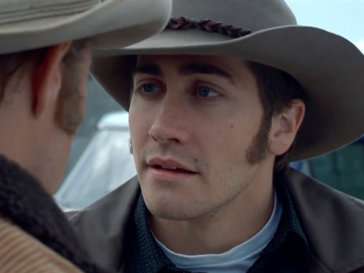 Jake Gyllenhaal in ‘Brokeback Mountain’, which is leaving Netflix (Netflix)