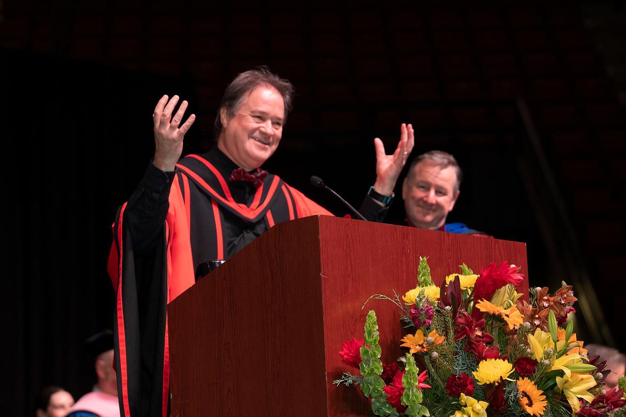 Florida State University graduates are honored during the winter commencement ceremony Friday, Dec. 15, 2023.