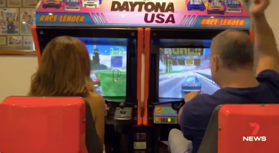 There is even a video games arcade. Source: 7 News
