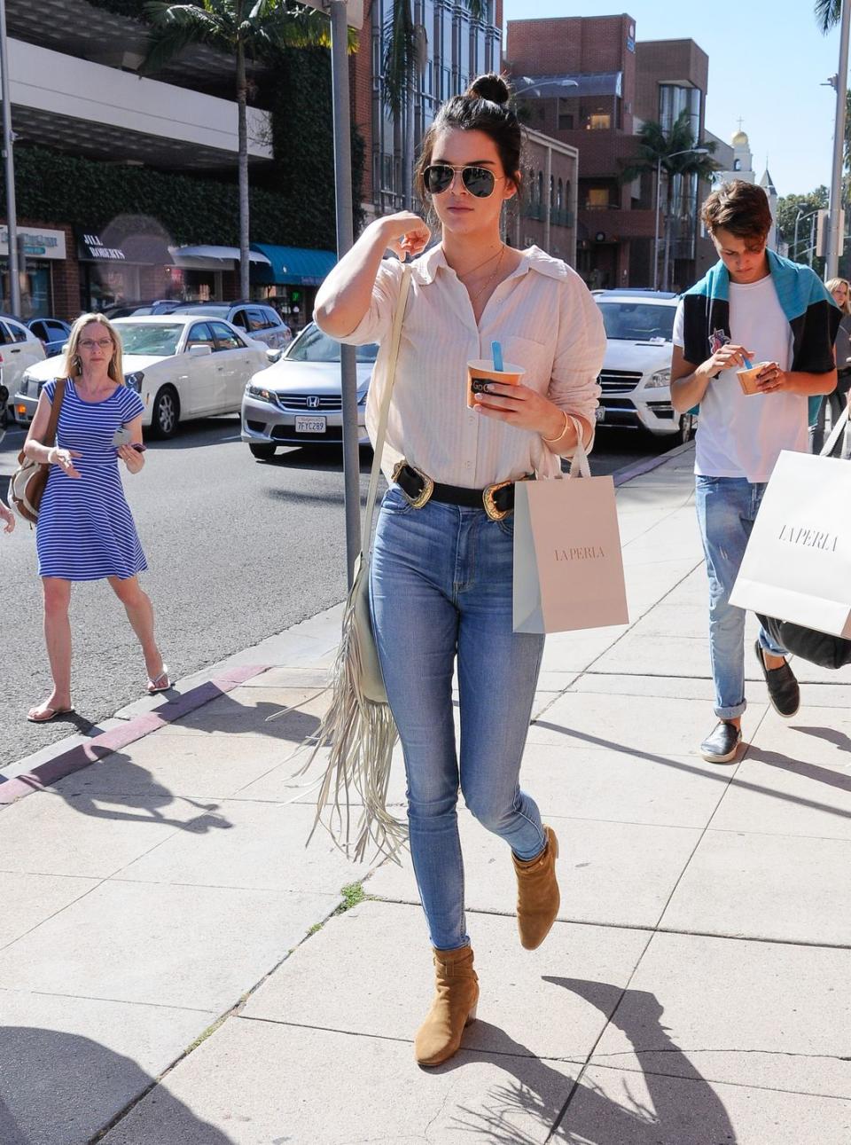 Then: Kendall Jenner & Anwar Hadid