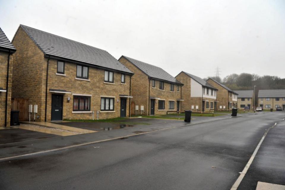 Bradford Telegraph and Argus: The site of new affordable homes in Denholme by Together Housing
