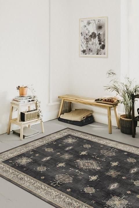 10) Verena Dark Wood Rug