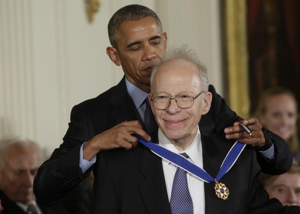 President Obama presents the 2016 Medal of Freedom to star-studded honorees