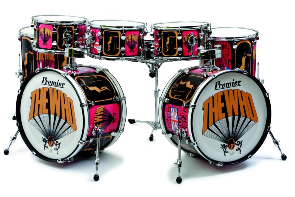 Premier Spirit of Lily Keith Moon tribute drum kit