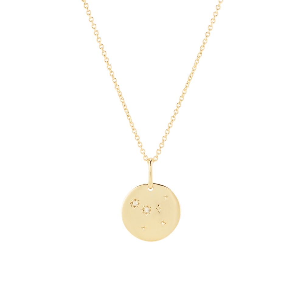 Mejuri gold coin necklace