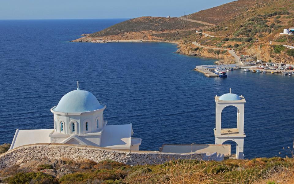 Church of Agia Marina on Fourni Island